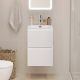 Тумба под раковину BelBagno Формат Мини (Uno Mini) UNO-MINI-400-2C-SO-BO 40 см белый матовый