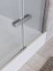 Душевая кабина BelBagno Формат UNO-CAB-A-1-90-C-Cr-Bi-TOP-L 90x90 см профиль хром стекло прозрачное