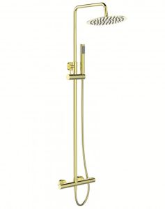 Душевая стойка BelBagno Uno золото UNO-DOCM-ORO