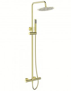 Душевая стойка BelBagno Uno золото UNO-DOCM-ORO Душевая стойка BelBagno Uno золото UNO-DOCM-ORO