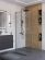Душевая перегородка Belbagno UNO-L-1-TB-70-C-GM оружейная сталь