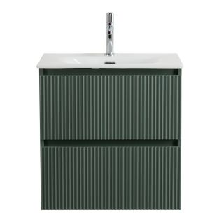 База под раковину BelBagno подвесная с фрезерованными ручками по всей длине фасада с двумя выкатн. ящ. 500x395x608,UNO-MINI-500-2C-SO-VO еловый матовый