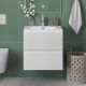 Тумба под раковину BelBagno Формат Мини (Uno Mini) UNO-MINI-600-2C-SO-BO 60 см белый матовый