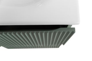 База под раковину BelBagno подвесная с фрезерованными ручк. по всей длине фасада с двумя выкатн. ящ 600x395x608, UNO-MINI-600-2C-SO-VO еловый матовый