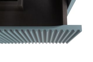 База под раковину BelBagno подвесная с фрезерованными ручками по всей длине фасада с двумя выкатн. ящ. 800x395x608,UNO-MINI-800-2C-SO-AO голубой матовый