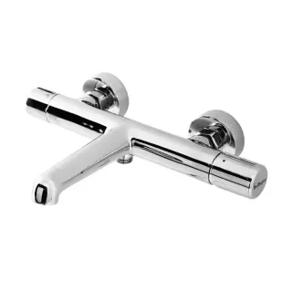 Смеситель BelBagno для ванны и душа в комплекте с ручным душем, шлангом и держателем, хром UNO-VASM/DFS-CRM