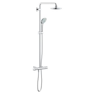 Душевая стойка с термостатом Grohe Euphoria System 180 27296001Gr хром