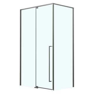 Душевой уголок Azario Male AZ-J50-90-MGR-CL 90x90 см профиль графит матовый стекло прозрачное