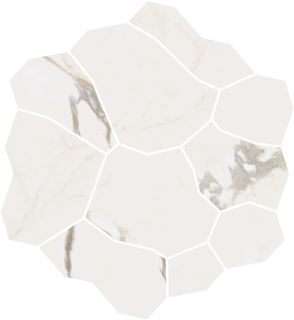 Плитка Kerama Marazzi KMD2HID019BR Декор Марсель наборный белый глянцевый обрезной 31,5x34,2x0,9