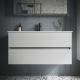 Подвесная тумба под раковину Sancos Urban UR100W 100см белый глянец