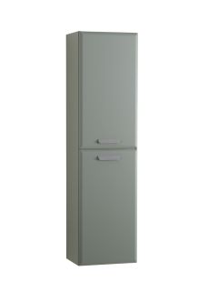 Шкаф подвесной Cezares Эко (Eco) ECO-CER-N-1500-2A-SC-GVO-P 40 см серо-зелёный матовый