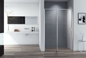 Душевая дверь Cezares Urban 100см хром URBAN-B-12-100-C-CR