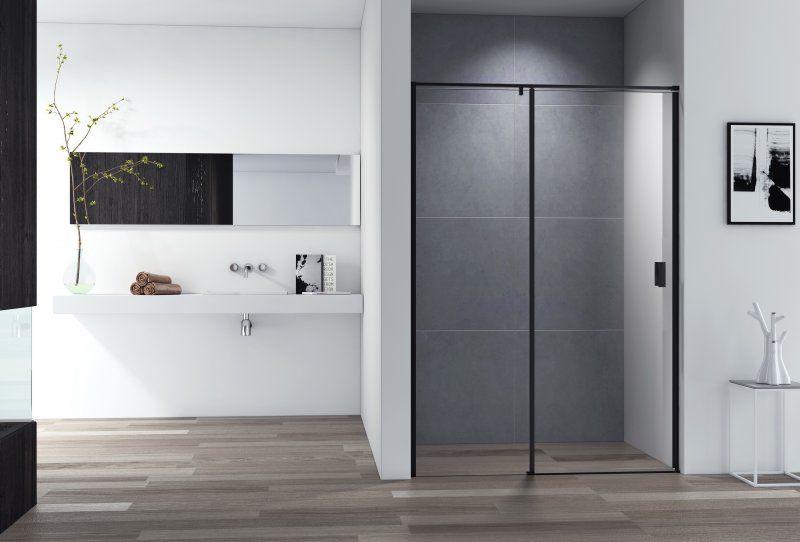 Душевая дверь Cezares Urban 120см чёрный URBAN-B-12-120-C-NERO