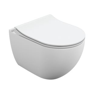Унитаз подвесной Cersanit BRASKO SMART 64824 CLEAN ON DPL EO SLIM LP белый