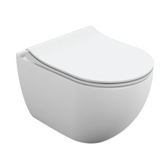 Унитаз подвесной Cersanit BRASKO SMART 64824 CLEAN ON DPL EO SLIM LP белый Унитаз подвесной Cersanit BRASKO SMART 64824 CLEAN ON DPL EO SLIM LP белый