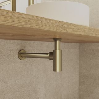 Бутылочные сифоны для раковины IDDIS Оптима Хоум (Optima Home) OPTMG00i84 золото матовое