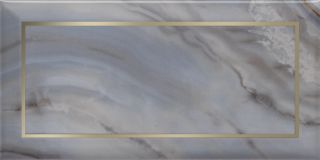 Декор Kerama Marazzi OS\B275\19076 Сеттиньяно синий глянцевый 9.9x20x0,92