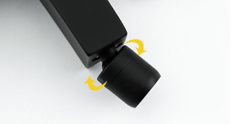 Смеситель для биде Gappo G5007-6 чёрный