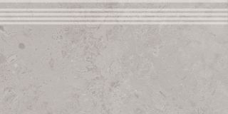 Ступень Kerama Marazzi DD205220R\GR Про Лаймстоун серый натуральный обрезной 30x60x0,9