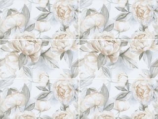 Керамогранит Staro Decors Elite Peonies Decor A+B Matt УТ-00000146 37523178 60x120