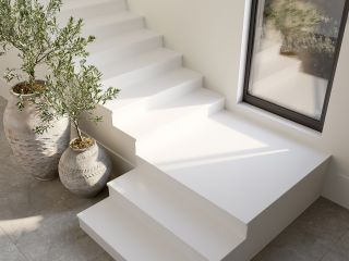 Керамогранит Staro StaroSlabs СЛЭБ УТ-00000257 51161758 Mono White Honed 160х320 Slab Matt матовый