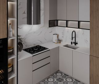 Керамогранит Staro StaroSlabs СЛЭБ УТ-00000257 51161758 Mono White Honed 160х320 Slab Matt матовый