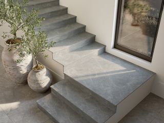 Керамогранит Staro StaroSlabs СЛЭБ УТ-00000259 89261085 Agata Grey Matt 160х320 Slab Matt матовый