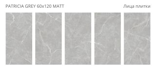 Керамогранит Staro Rizzi Patricia  Grey Matt УТ-00000292 76386031 60x120