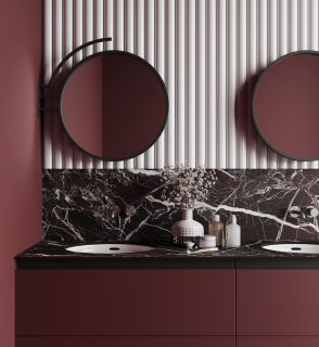 Керамогранит Staro StaroSlabs СЛЭБ УТ-00000847 50739885 Rosso Levanto Texture 120х270 Slab Matt текстурированный