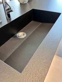 Керамогранит Staro StaroSlabs СЛЭБ УТ-00000848 67087897 Black Texture 160х320 Monocolors текстурированный