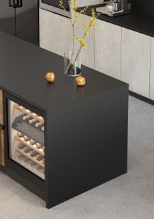 Керамогранит Staro StaroSlabs СЛЭБ УТ-00000848 67087897 Black Texture 160х320 Monocolors текстурированный