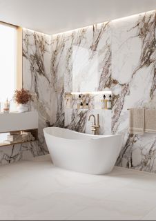 Керамогранит Staro StaroSlabs СЛЭБ УТ-00000887 36290890 Calacatta Rose High Glossy 120х278 Slab Polished полированный