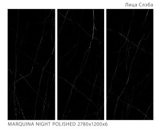 Керамогранит Staro StaroSlabs СЛЭБ УТ-00000889 42389496 Marquina Night High Glossy 120х278 Slab Polished полированный