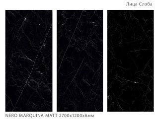 Керамогранит Staro StaroSlabs СЛЭБ УТ-00000973 86459801 Nero Marquina 120х280 матовый
