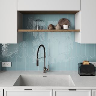 Керамическая плитка Smile Tile Picket Aqua УТ-00001041 44199319 7.5х30