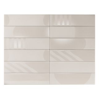 Керамическая плитка Smile Tile Rivera Milky White УТ-00001050 78546273 7.5х30
