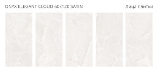 Керамогранит Staro Luna Rossa Onyx Elegant Cloud Satin УТ-00001114 48944242 60x120