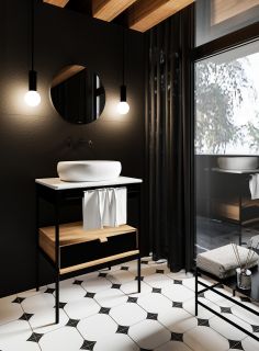 Керамогранит Staro Slim Monocolors Arte Black Matt Relie УТ-00001203 91271043 60x120