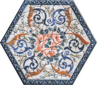 Керамогранит Kerama Marazzi HGD\A382\SG2700L Декор Парк Гуэля лаппатированный 29x33,4x0,8