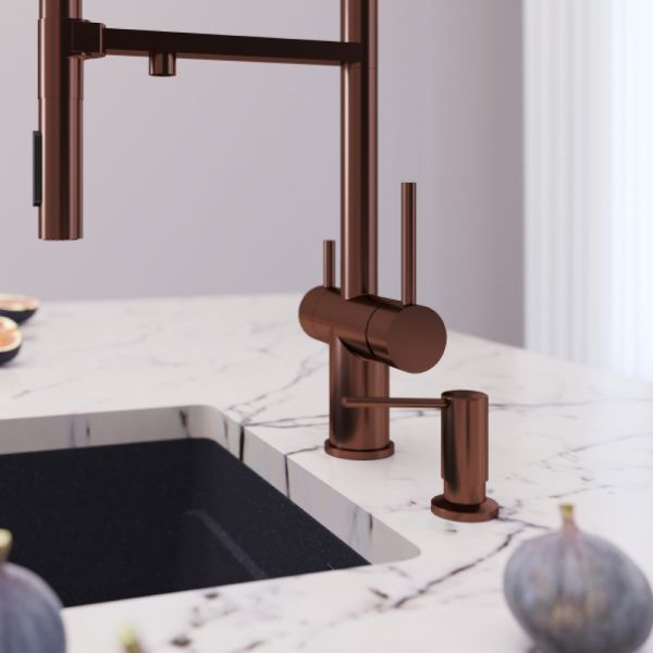 Дозатор для кухонной мойки Grandex Aqua Joy 9000262 медь