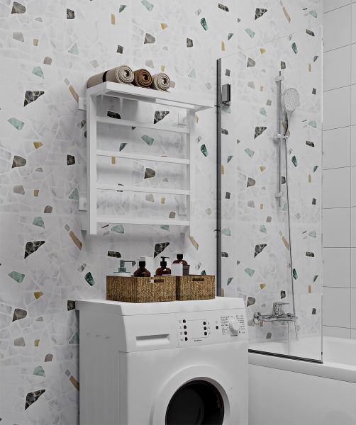 Полотенцесушитель электрический Indigo Forma LEF60-50WMRt с полкой 60x50 см белый матовый