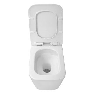 Унитаз подвесной Azario Dezi AZ-W05-SW безободковый торнадо белый