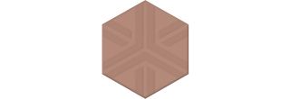 Декор Kerama Marazzi OS\D241\63010 Агуста розовый матовый 6x5.2x0,69