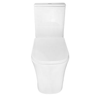 Унитаз-компакт Azario Anteo Square AZ-1218A безободковый белый