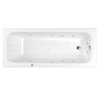 Гидромассажная ванна WHITECROSS Vibe 0105.170070.100.ULTRANANO.GL 170x70 см Ultra Nano золото