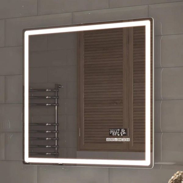 Зеркало с подсветкой Vigo Geometry Media voice 046 70 см