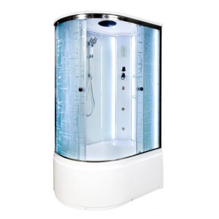 Душевая кабина Deto ЕМ4511 R LED с гм. 110х80х220 см Душевая кабина Deto ЕМ4511 R LED с гм. 110х80х220 см