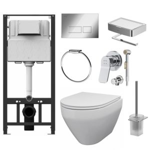 AM.PM Spirit  Комплект унитаз с инсталляцией  CK70HA + набор аксессуаров