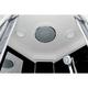 Душевая кабина Deto BМ4590 с электрикой BLACK 90х90х220 см