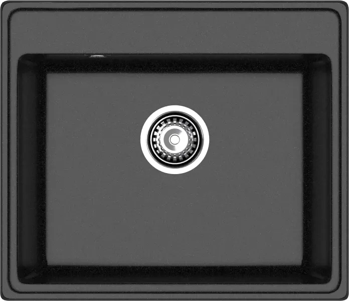 Мойка кухонная GranFest VERTEX V-580 черный